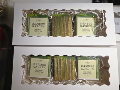 Soap, Bamboo Garden (Hand painted)