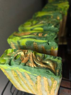 Soap, Bamboo Garden (Hand painted)