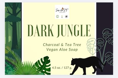 Soap, Dark Jungle (Tea Tree & Lavender)
