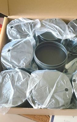 *Lot of 23 empty 8 oz. metal tins