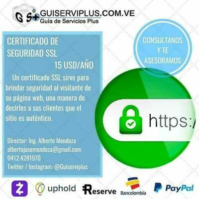 Certificado Seguridad Digital SSL (1 Año)