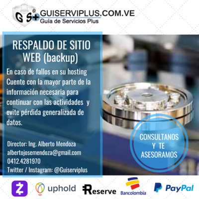 Respaldo de Sitio Web (BACKUP)