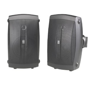 Yamaha NS-AW150 2-Way Indoor/Outdoor Speakers (Pair, Black)