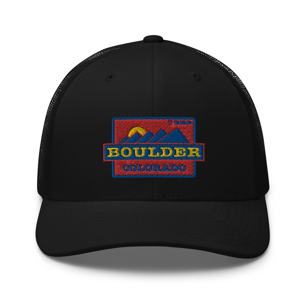 Boulder/Mountains-Trucker Cap