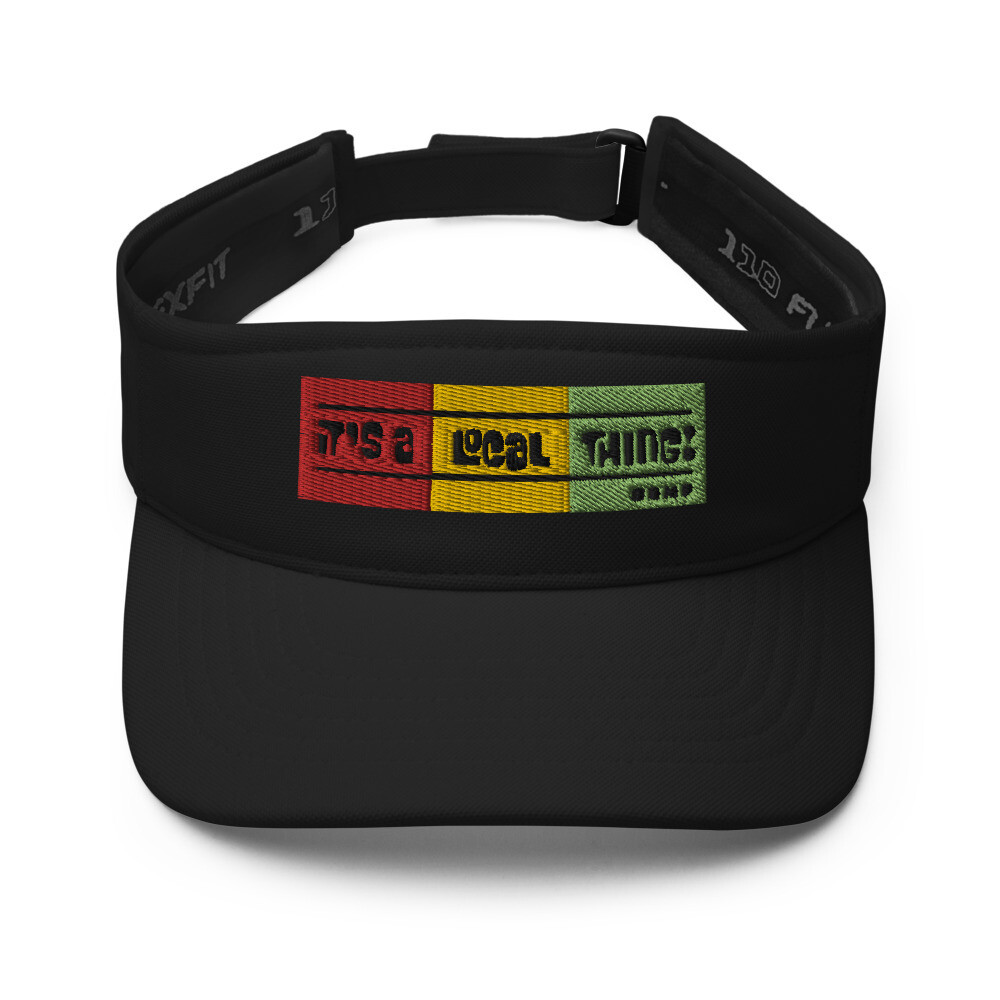 It&#39;s A Local Thing!-Visor, Color: Black