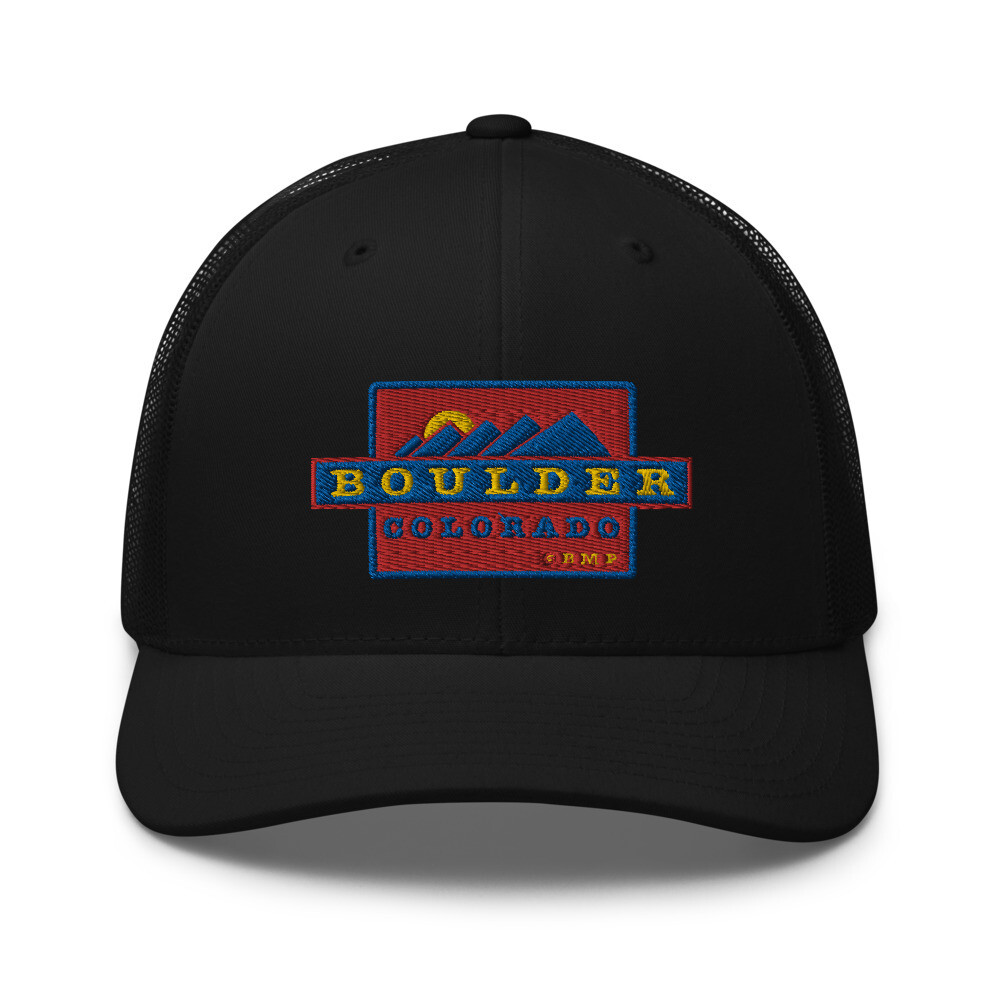 Boulder/Mountains-Trucker Cap