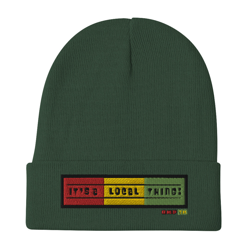 It&#39;s A Local Thing!-Embroidered Beanie