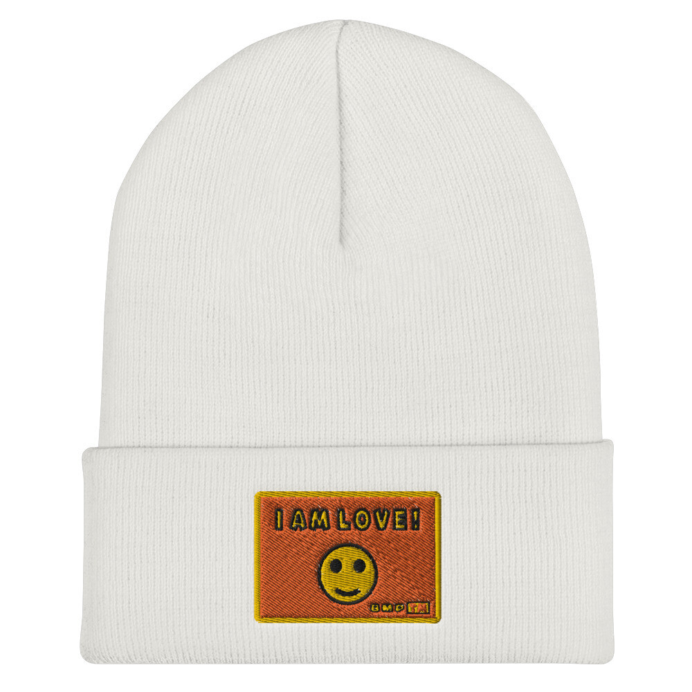 I Am Love-Cuffed Beanie