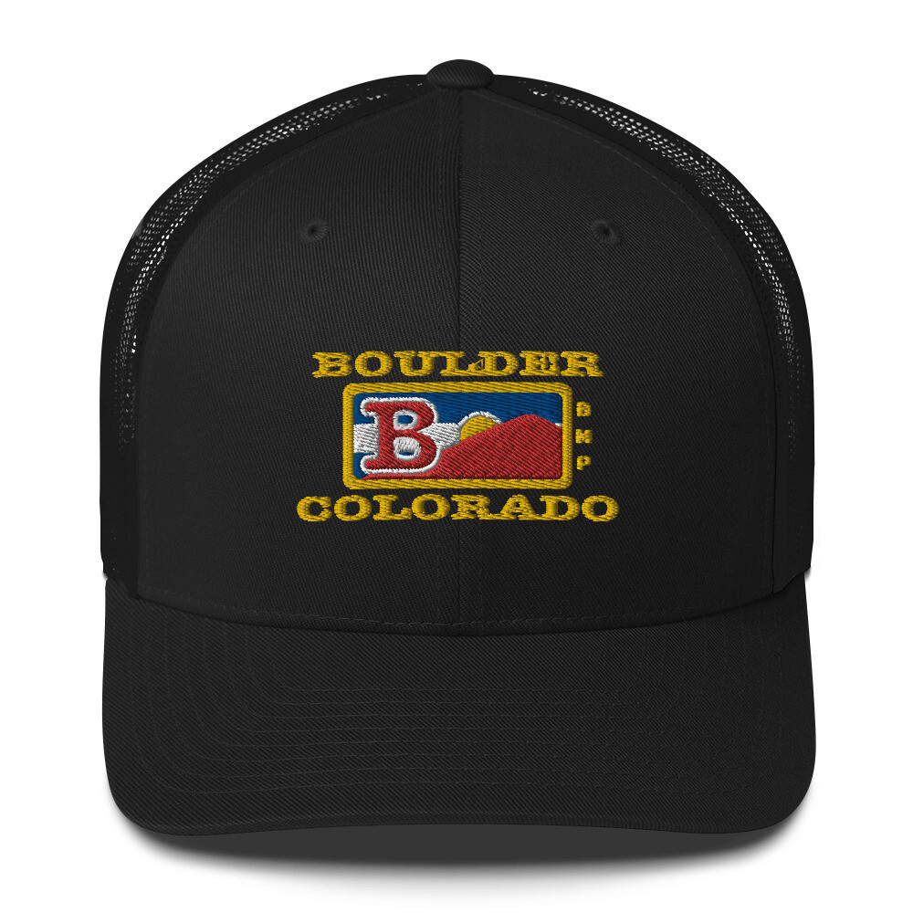 Trucker Cap, Color: Black