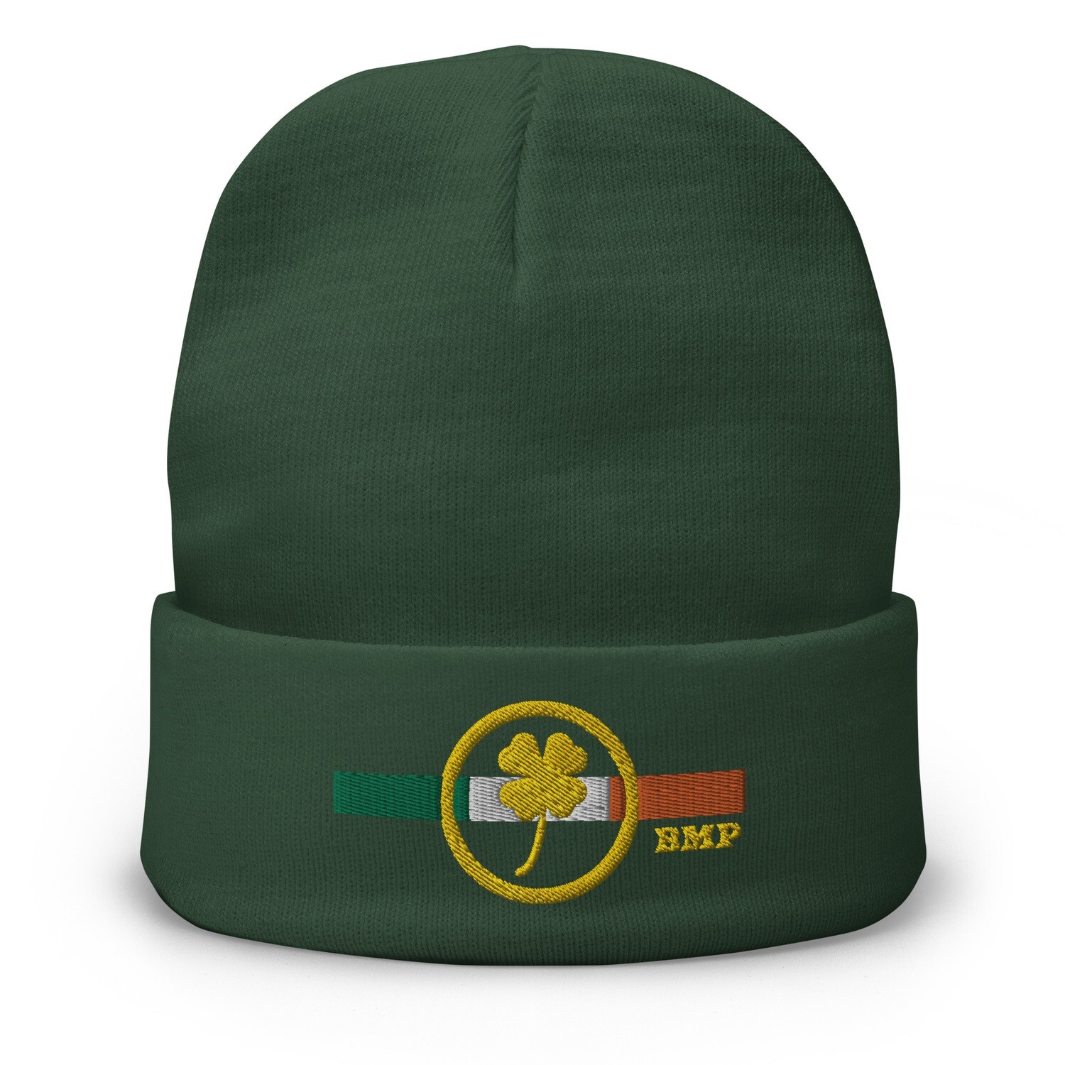 Gold Four Leaf Clover Beanie