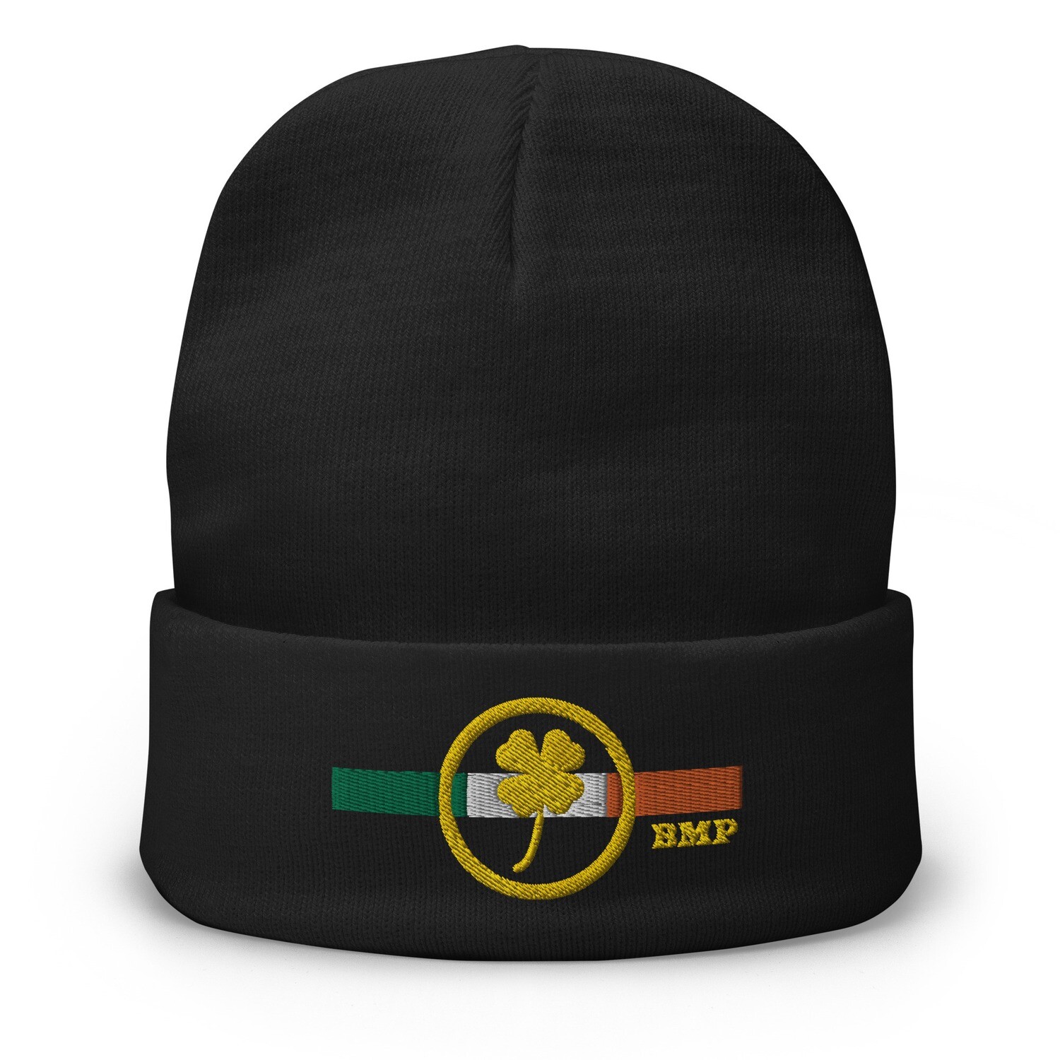 Gold Four Leaf Clover Beanie