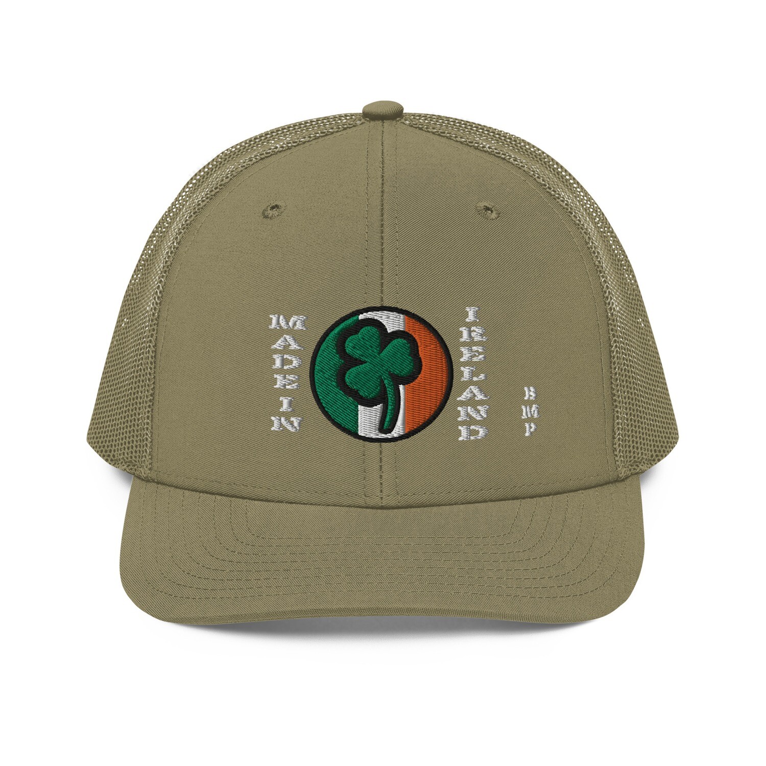Made In Ireland Green Shamrock-  Richardson Trucker Cap