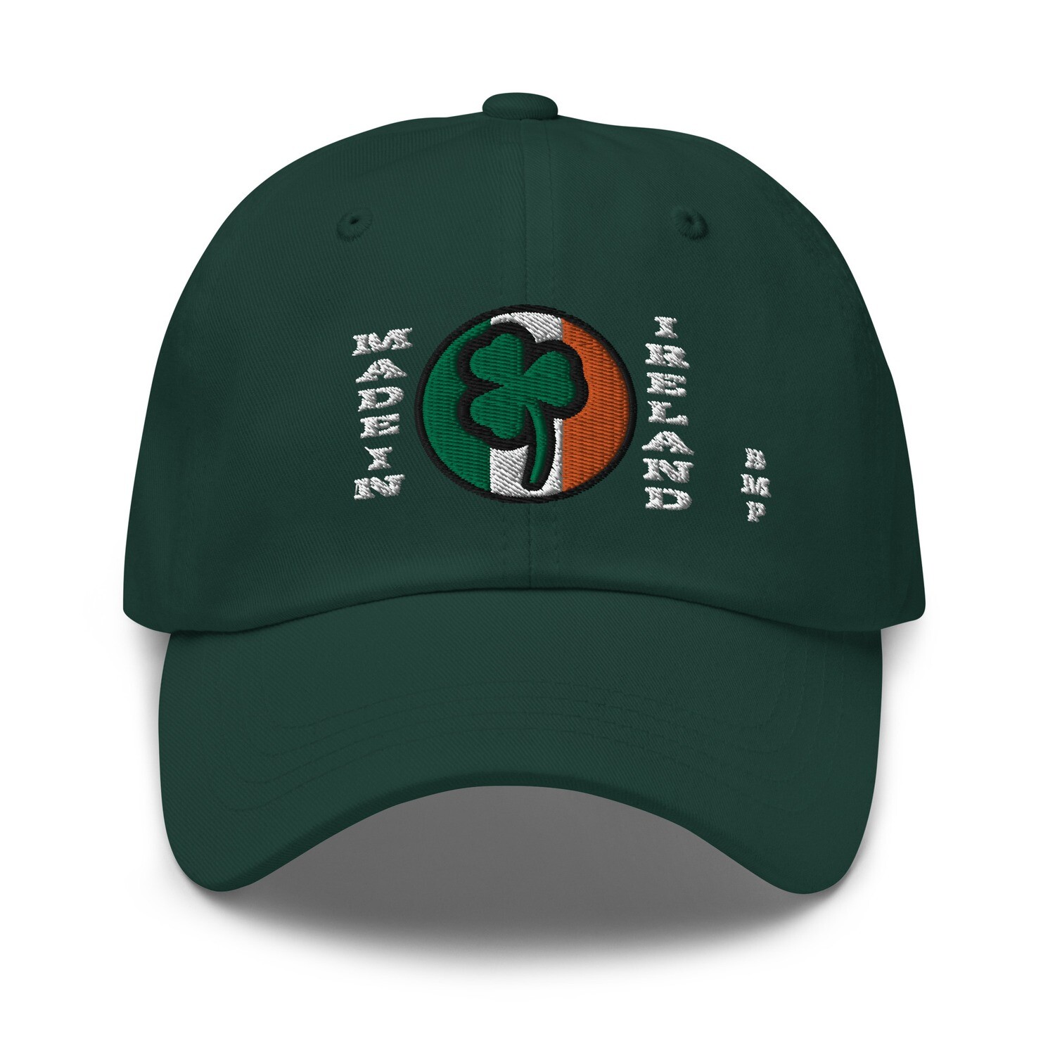 Made In Ireland Green Shamrock- Dad hat