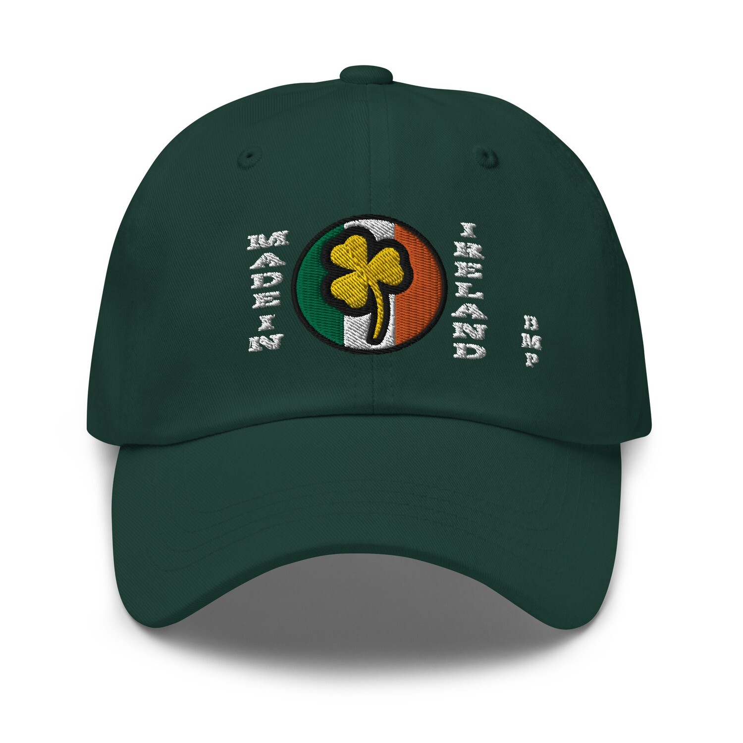 Made In Ireland Gold Shamrock- Dad hat