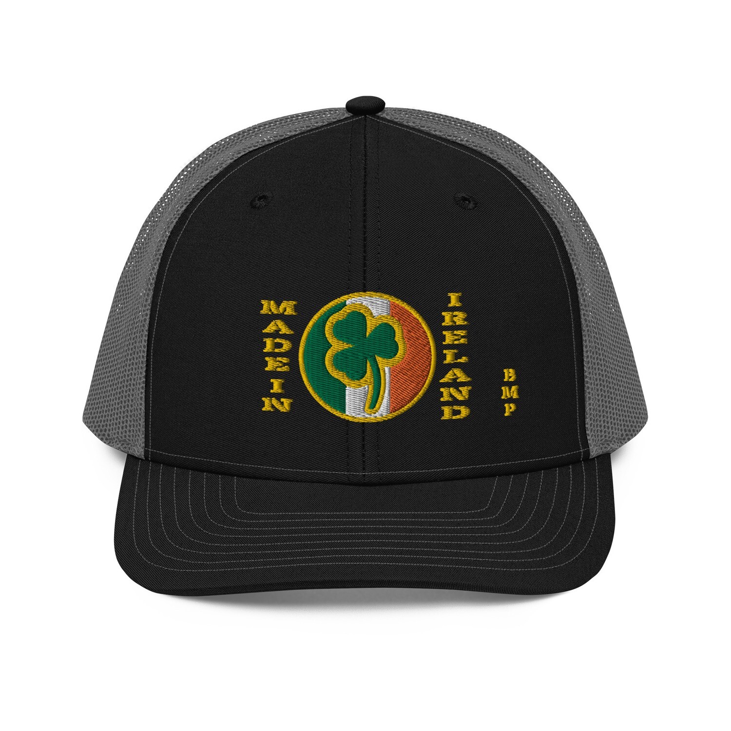 Made In Ireland Green And Gold Shamrock- Richardson Trucker Cap
