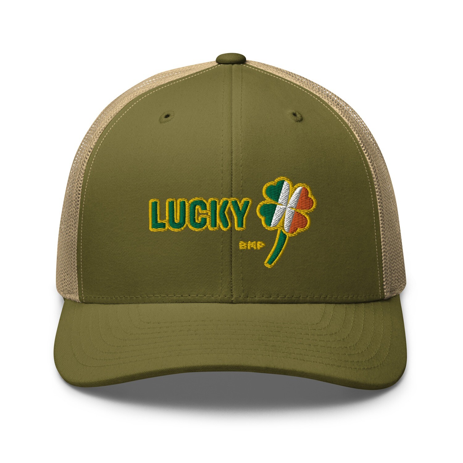 Lucky Four Leaf Clover- Trucker Hat