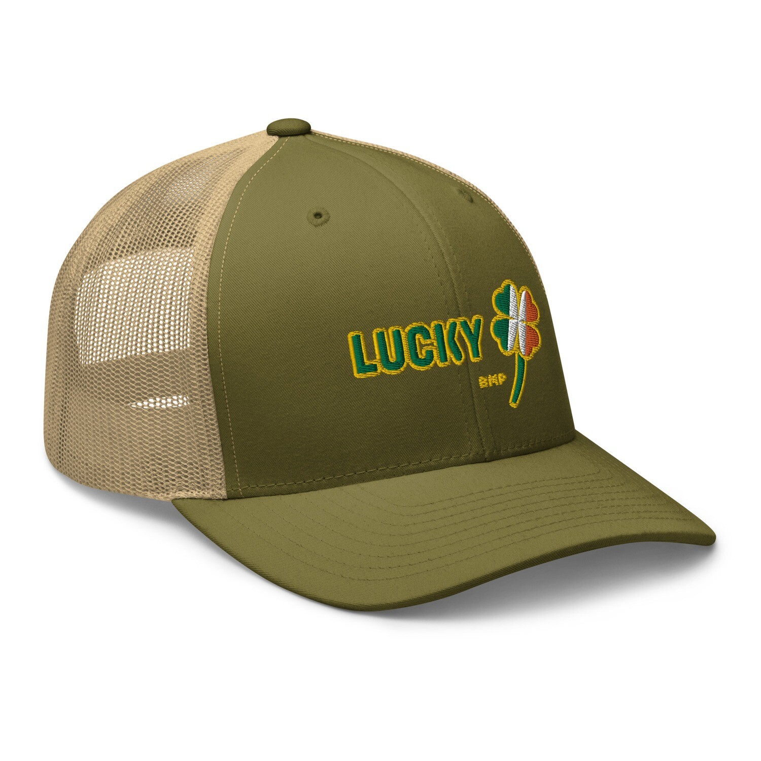 Lucky Four Leaf Clover- Trucker Hat