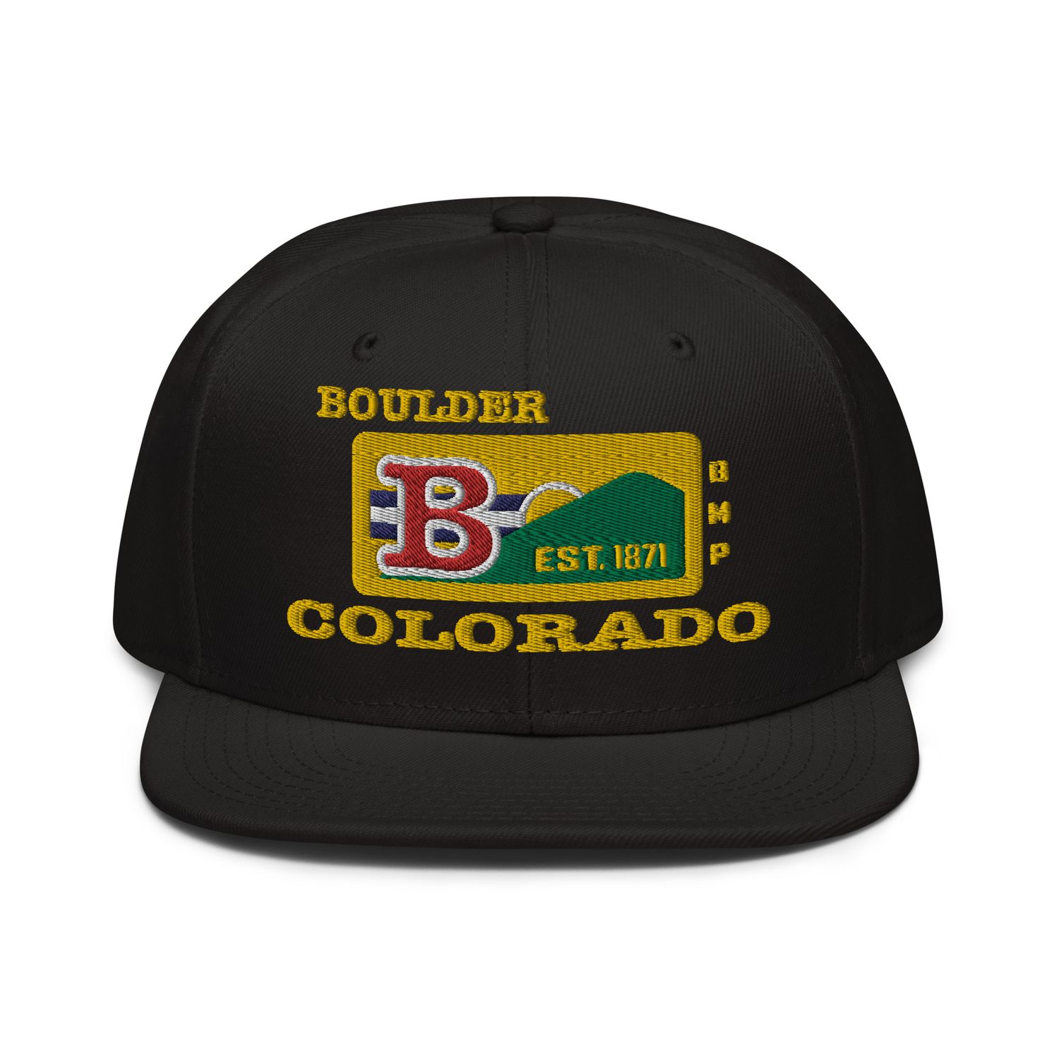 Boulder Colorado-Snapback Hat