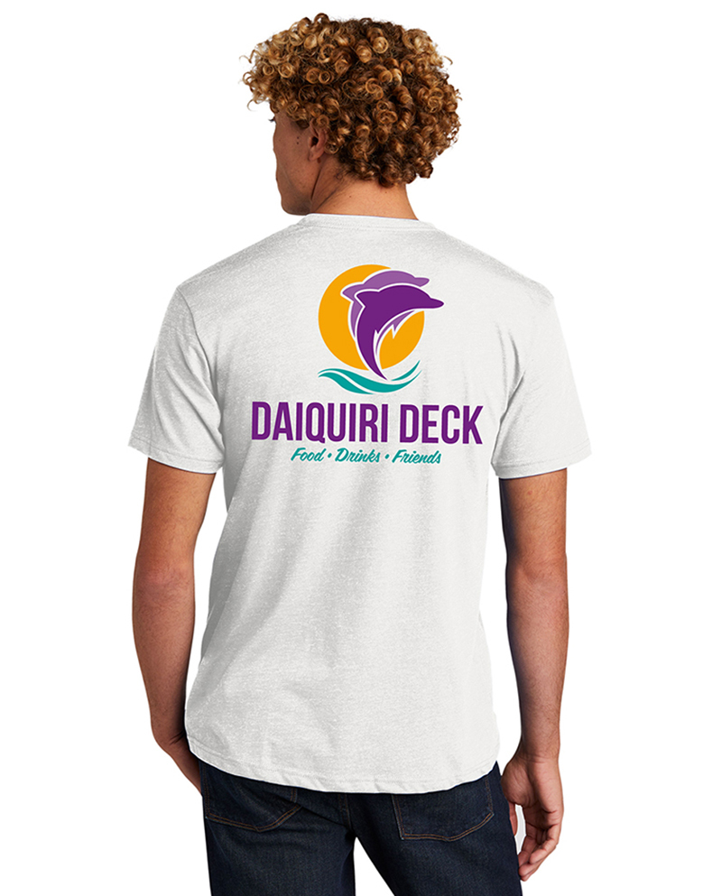Daiquiri Deck Tee Shirt Unisex White Shop