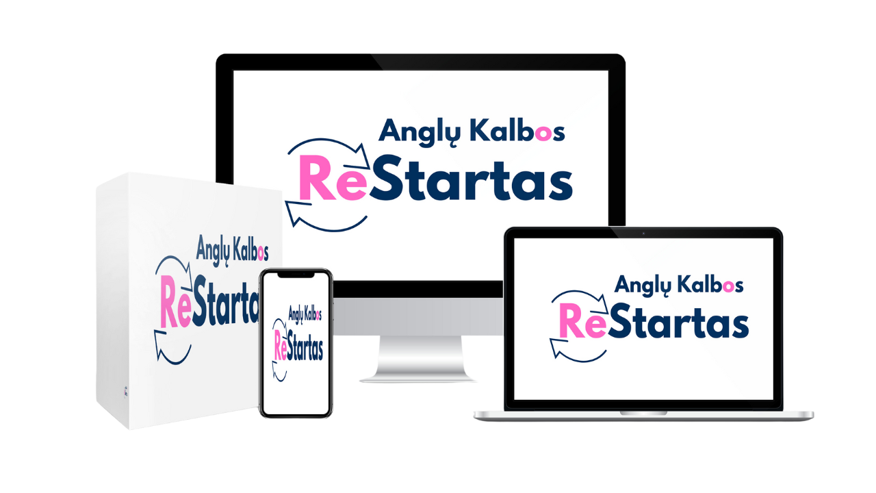 Anglų Kalbos ReStartas + Fraziniai Veiksmažodžiai