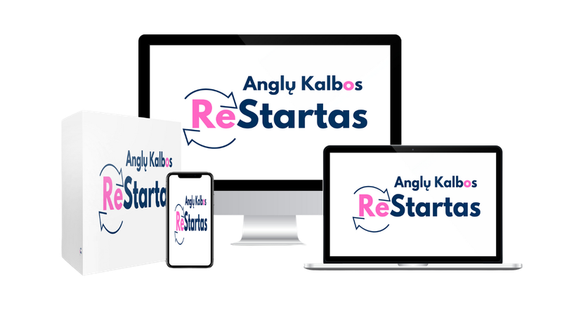 Video bei Audio kursas &quot;Anglų Kalbos ReStartas&quot;