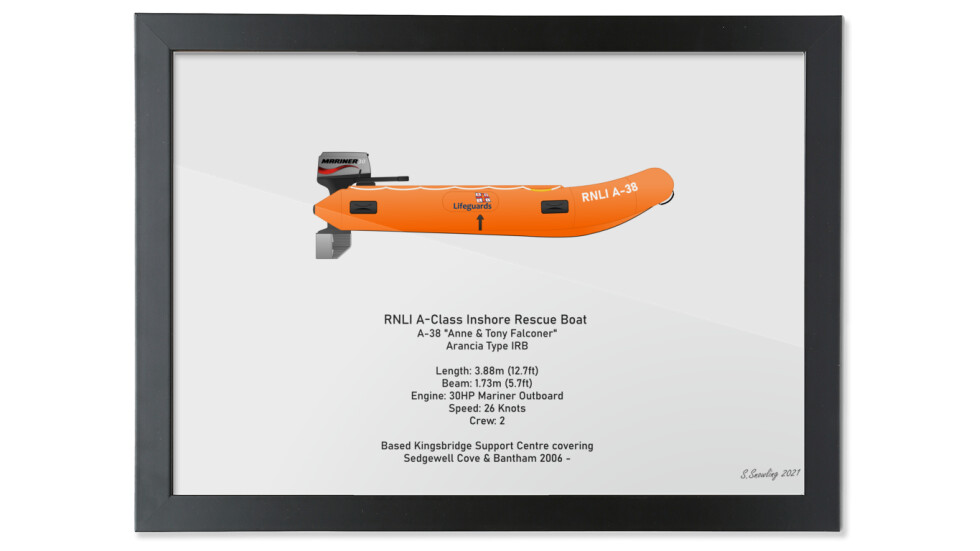 A-Class Life Guard/Lifeboat IRB Art Prints A-Class Life Guard/Lifeboat IRB Art Prints