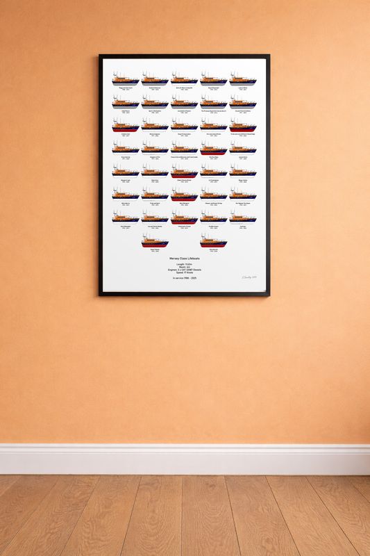 Limited edition - Mersey 'Class' Print