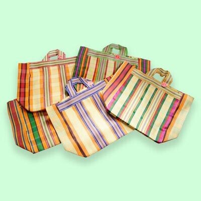 Nylon Reusable Indian Market Shopping Bag manufacturer