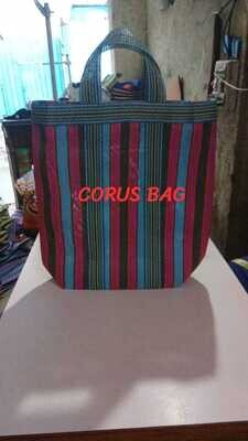 Indian Traditional Market Nylon Shopping Bag