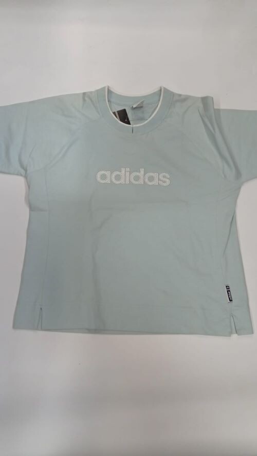 MAGLIA ADIDAS CELESTE