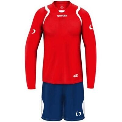 Set Lione rosso bianco blu m.lunga