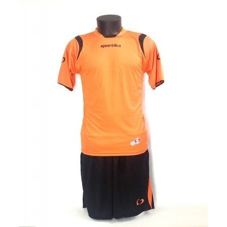 Set Lione arancio nero m.corta