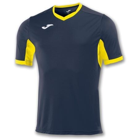 Champion IV T-shirt blu giallo m.corta