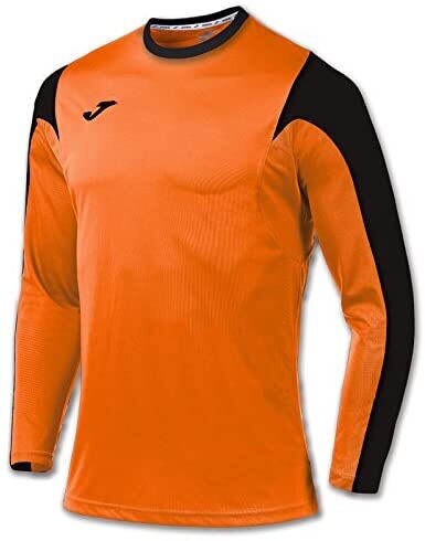 Estadio-shirt m.lunga arancio-nero