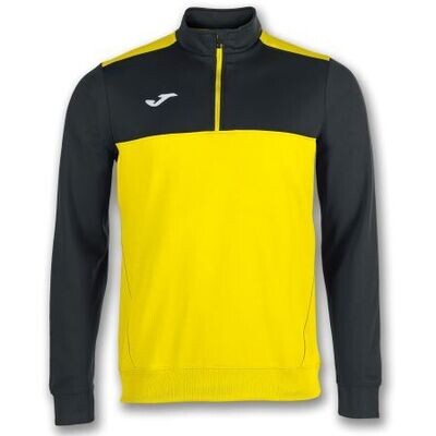 Winner Sweatshirt 1/2 ZIP giallo-nera