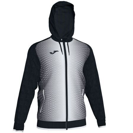 Supernova giacca hooded nero bianca