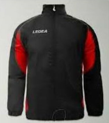 Rain jacket Storm nero-rosso