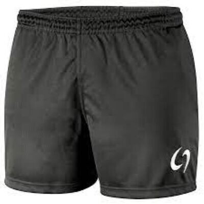 Milton pro pantaloncino rugby nero