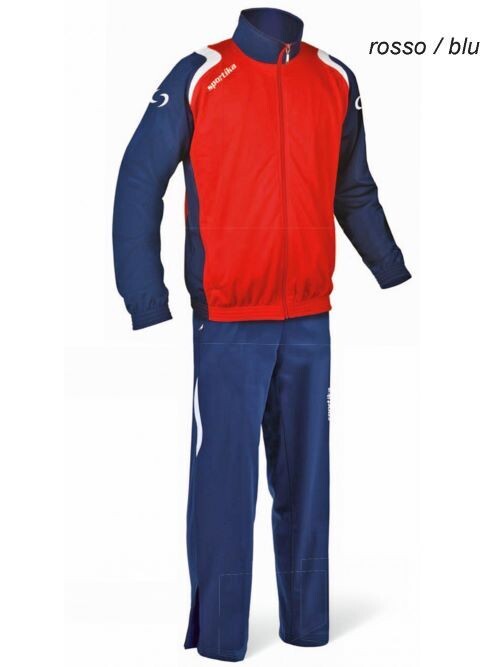 National tuta rosso blu