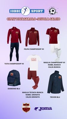 Kit scuola calcio "Città di Zagarolo"