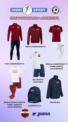 Kit agonistica "Città di Zagarolo"