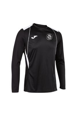 Maglia a manica lunga uomo Championship VII nero bianco