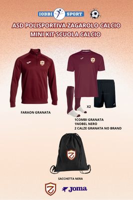 Mini kit scuola calcio-sacchetto