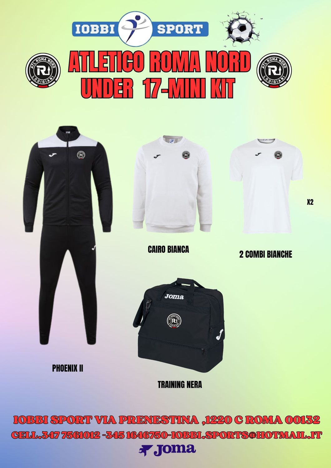 Atletico Roma Nord-Under 17-Mini kit
