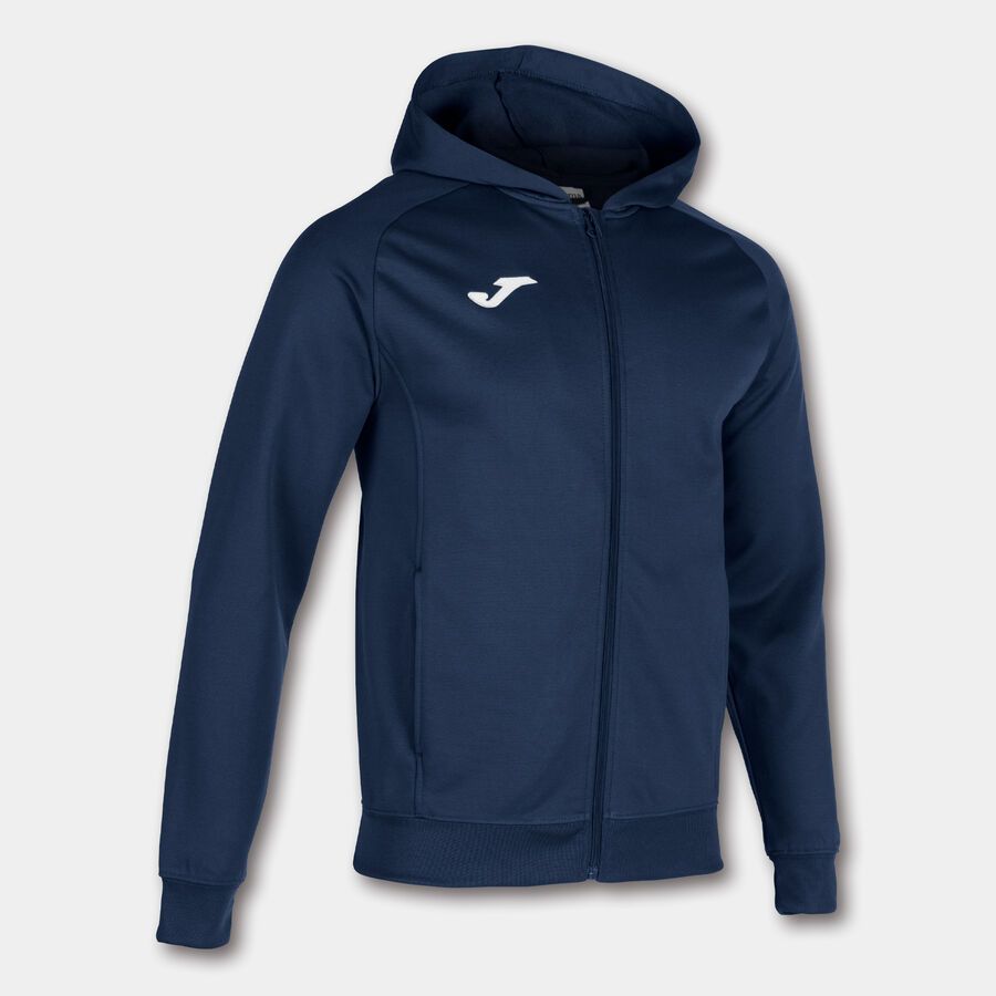 GIACCA CON CAPPUCCIO MENFIS BLU MARINO