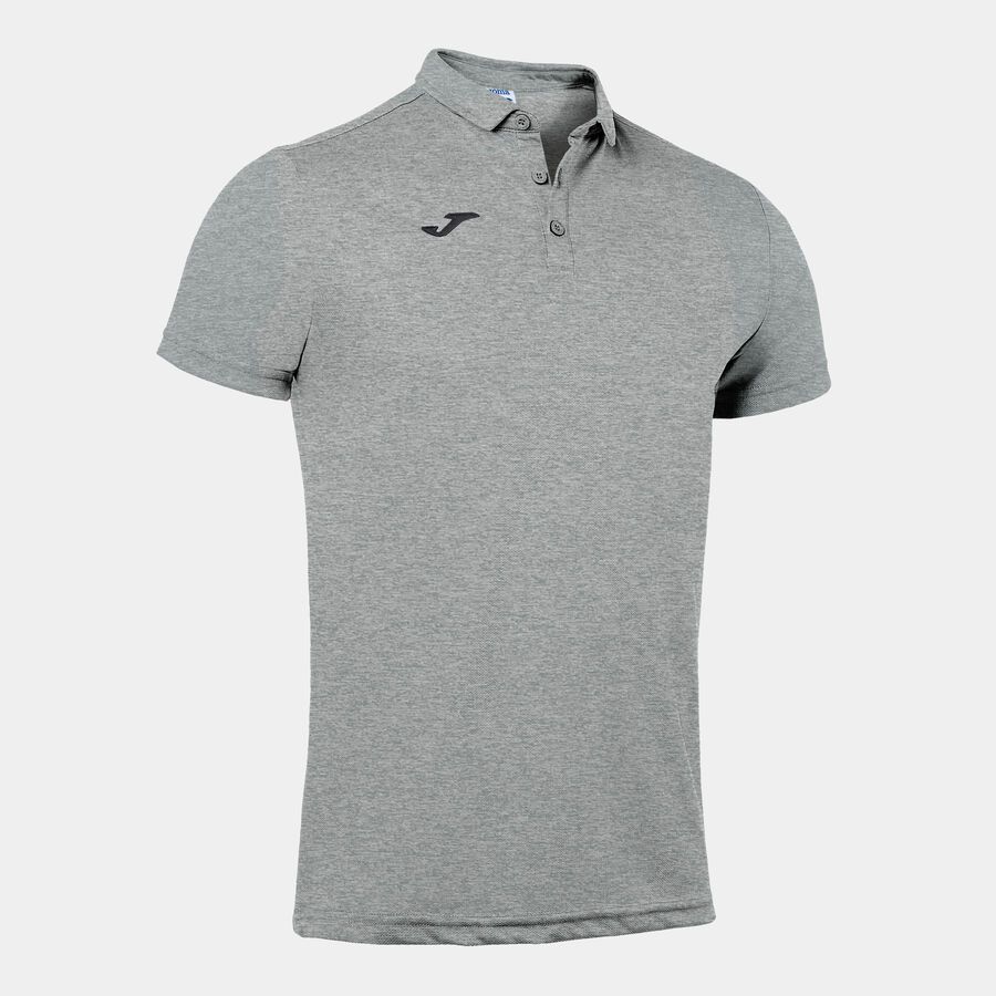 HOBBY POLO GRIGIO MELANGE CHIARO M/C