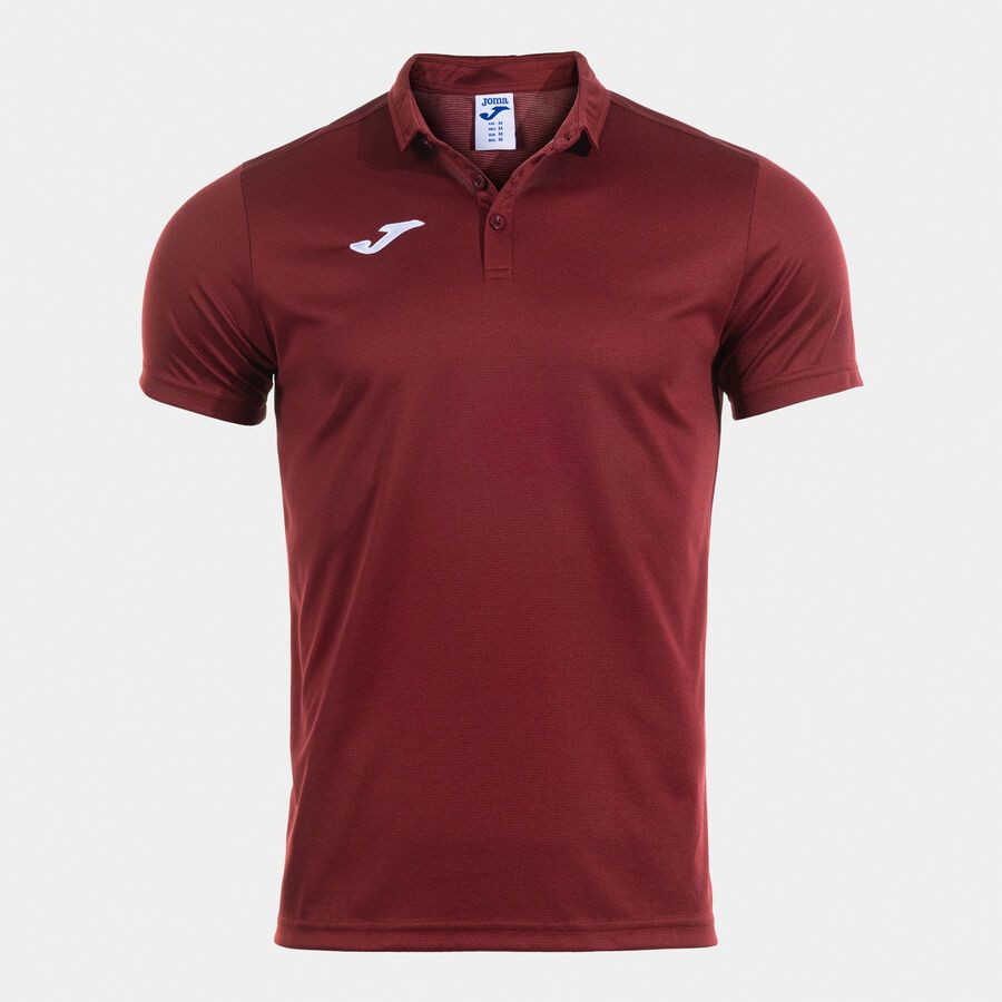 POLO HOBBY BORDEAUX M/C