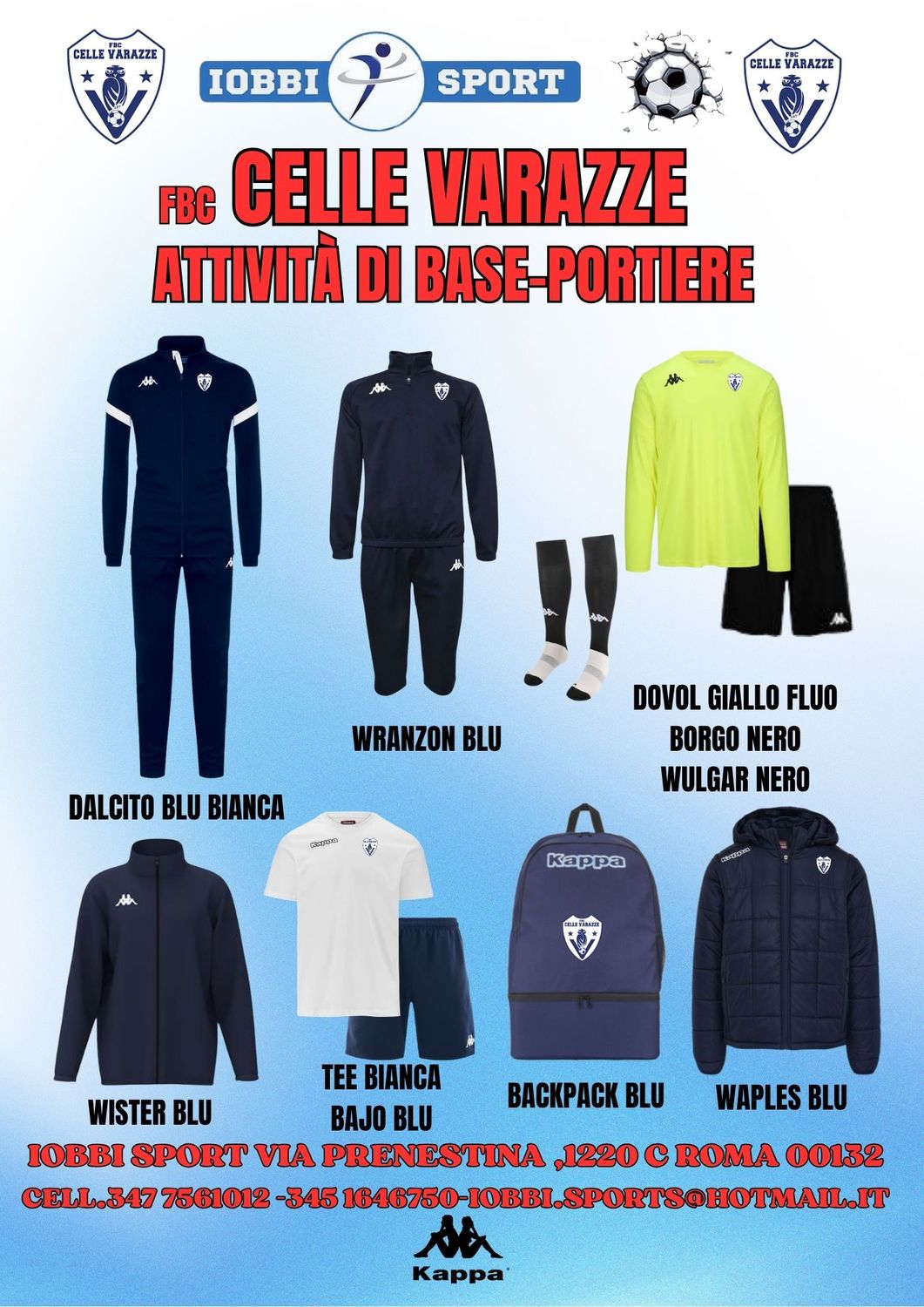 F.B.C. Celle Varazze-Attività di base-Portiere