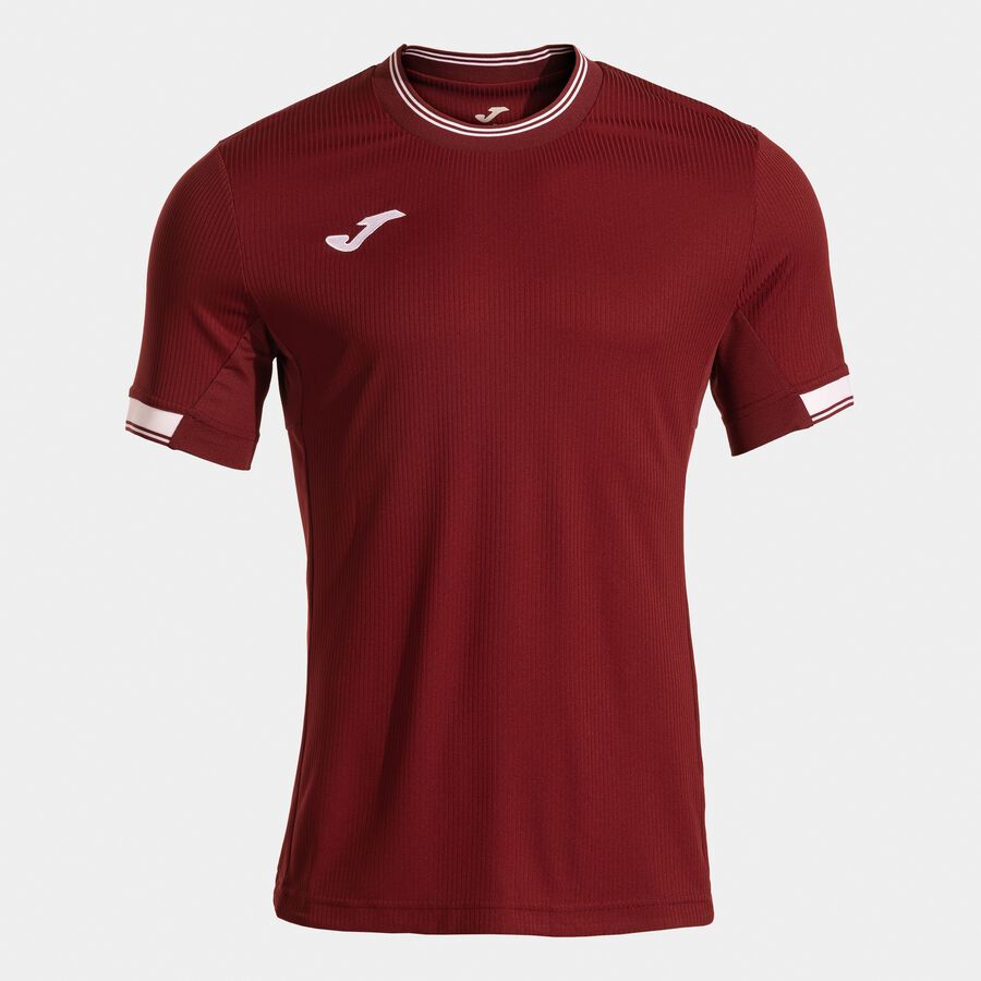 Maglia maniche corte uomo TOLETUM VI bordeaux
