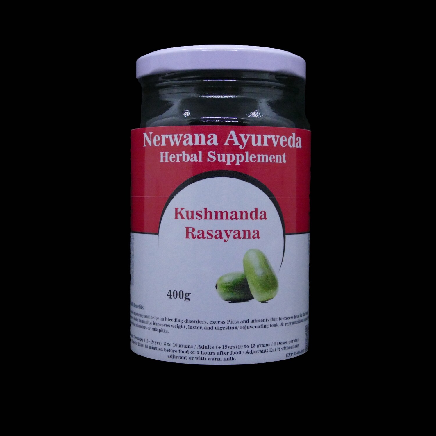 Kushmanda rasayana vermindering van pitta en vata